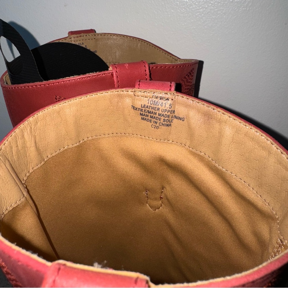 Crown Vintage Red Cowboy Boots - Picture 3 of 7